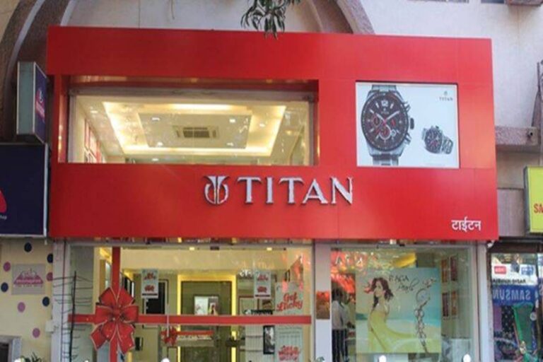 Titan Slips by 5.75%